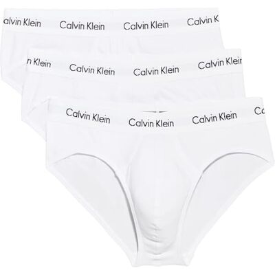 Calvin Underwear Cotton Stretch Men's Briefs, Pack of 3 (Cotton Stretch 3er Pack) White (White 100) Plain, size: m Calvin Underwear Cotton Stretch Men's Briefs, Pack of 3 (Cotton Stretch 3er Pack) White (White 100) Plain, size: m