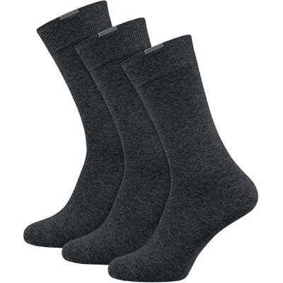 Nur Die Nur Der Men's Calf Socks, 485525/Herren PasstPerfektSocken3er, Grey (Anthrazitmelange 926), 6/8 (Manufacturer size: 39-42) Nur Die Nur Der Men's Calf Socks, 485525/Herren PasstPerfektSocken3er, Grey (Anthrazitmelange 926), 6/8 (Manufacturer size: 39-42)