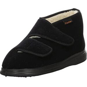 Fischer Markenschuh Fischer Unisex Ortho Flat Slippers, Black 222, 39 EU X-Wide Fischer Markenschuh Fischer Unisex Ortho Flat Slippers, Black 222, 39 EU X-Wide