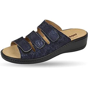 Weeger Orthopaedic Mules with Interchangeable Footbed (Pantolette) metallic blue, size: 37 eu Weeger Orthopaedic Mules with Interchangeable Footbed (Pantolette) metallic blue, size: 37 eu