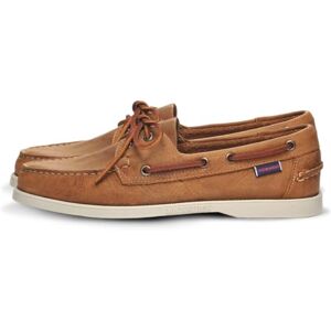 Sebago Men's Docksides Portland Crazy H Boat Shoes Brown 46.5 EU Sebago Men's Docksides Portland Crazy H Boat Shoes Brown 46.5 EU