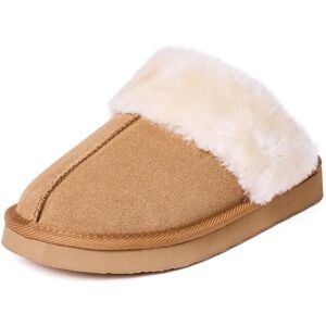Minnetonka Chesney Scuff Women's Slippers, Brown Cinnamon, 36 UK Minnetonka Chesney Scuff Women's Slippers, Brown Cinnamon, 36 UK