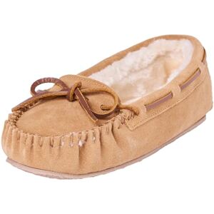 Minnetonka Women's EL Paso II Suede Moc Moccasin, Beige Cinnamon, 38 EU Minnetonka Women's EL Paso II Suede Moc Moccasin, Beige Cinnamon, 38 EU