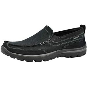 Skechers Men's Superior Milford Low-Top, Black Blk Skechers Men's Superior Milford Low-Top, Black Blk