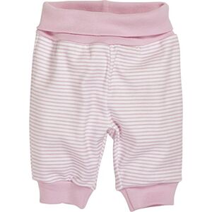 Playshoes Schnizler Baby Jogginghose, Babyhose Ringel mit Elastischem Bauchumschlag, Oeko-tex Standard 100 Trouser, (White/Light-Pink), Premature (Size:44) Playshoes Schnizler Baby Jogginghose, Babyhose Ringel mit Elastischem Bauchumschlag, Oeko-tex Standard 100 Trouser, (White/Light-Pink), Premature (Size:44)