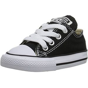 Converse Unisex Children's YTH CT All Star Ox Low-Top Trainers 3J256C White, Black 001, 23 UK Converse Unisex Children's YTH CT All Star Ox Low-Top Trainers 3J256C White, Black 001, 23 UK