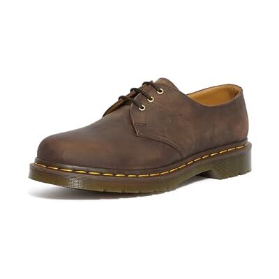 Dr. Martens Dr. Marten's 1461 Unisex Lace-Up Shoes, Brown (Gaucho Crazy Horse), 5 UK (38 EU) Dr. Martens Dr. Marten's 1461 Unisex Lace-Up Shoes, Brown (Gaucho Crazy Horse), 5 UK (38 EU)