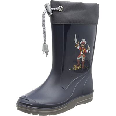 Beck Boys' Ritter Wellington Boots Blue (blau) 9.5 UK Beck Boys' Ritter Wellington Boots Blue (blau) 9.5 UK