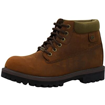 Skechers Men's Sergeants/Verdict Boot Dark Brown 6.5 UK Skechers Men's Sergeants/Verdict Boot Dark Brown 6.5 UK