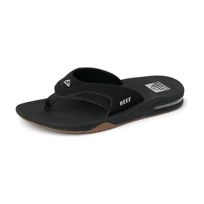 Reef Fanning, Men's Flip-flops Black 37.5 EU Reef Fanning, Men's Flip-flops Black 37.5 EU