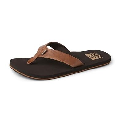 Reef Men's Twinpin Brown Flip Flops 10 UK 44 EU Reef Men's Twinpin Brown Flip Flops 10 UK 44 EU