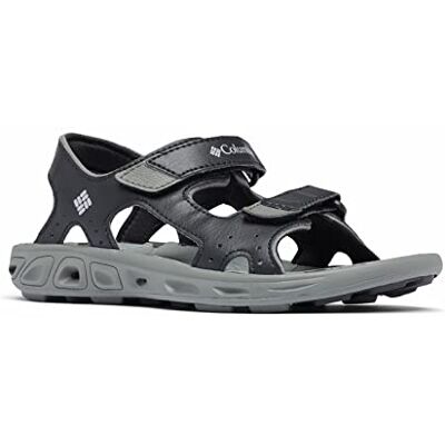 Columbia Boy's Sandals, YOUTH TECHSUN VENT, Black (Black/ Grey), Size: 13 Columbia Boy's Sandals, YOUTH TECHSUN VENT, Black (Black/ Grey), Size: 13