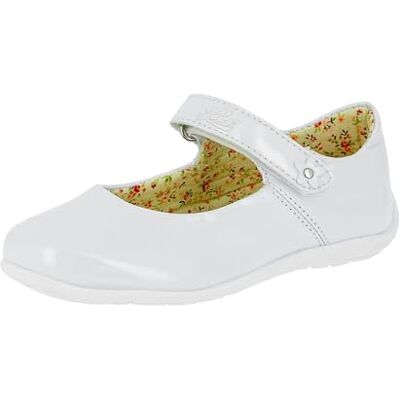 Lico Girls' Anna V Platform Ballerinas, Weiß (Weiss), 10 UK Child Lico Girls' Anna V Platform Ballerinas, Weiß (Weiss), 10 UK Child