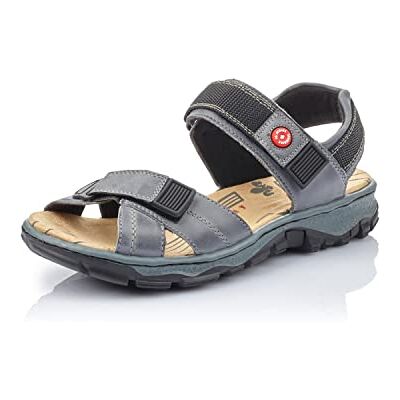 Rieker Women's 68851 Sandals, Blue 12, 41 EU Schmal Rieker Women's 68851 Sandals, Blue 12, 41 EU Schmal