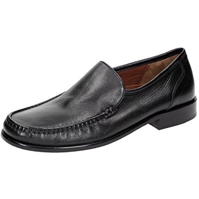 Sioux Men's Loafer Flats Black BLACK Black Size: 9 Sioux Men's Loafer Flats Black BLACK Black Size: 9