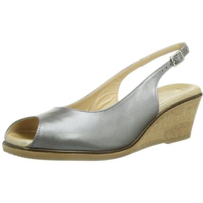 Hans Herrmann Collection Hhc, Women's Clogs and Mules, Silver (Silber), 3.5 UK Hans Herrmann Collection Hhc, Women's Clogs and Mules, Silver (Silber), 3.5 UK