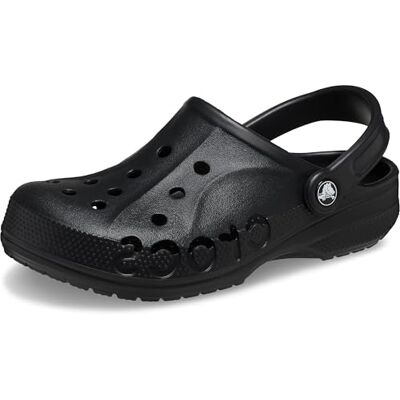 Crocs Unisex Adults Baya Clogs, Black, 43/44 EU Crocs Unisex Adults Baya Clogs, Black, 43/44 EU