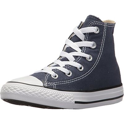 Converse Chuck Taylor All Star Hi Unisex Kids Trainers, Blue (Navy Blue), 12 Child UK (30 EU) Converse Chuck Taylor All Star Hi Unisex Kids Trainers, Blue (Navy Blue), 12 Child UK (30 EU)