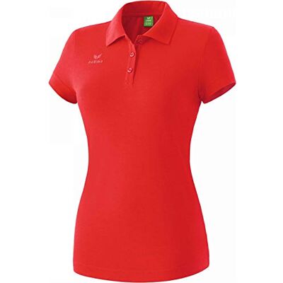 Erima Teamsport Women's Polo Shirt red Size:48 Erima Teamsport Women's Polo Shirt red Size:48