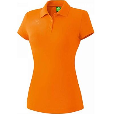 Erima Teamsport Women's Polo Shirt orange Size:44 Erima Teamsport Women's Polo Shirt orange Size:44
