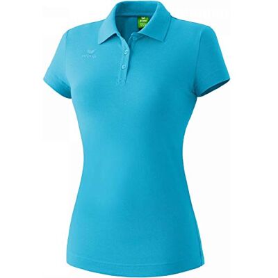 Erima Teamsport Women's Polo Shirt blue Curacao Size:34 (EU) Erima Teamsport Women's Polo Shirt blue Curacao Size:34 (EU)
