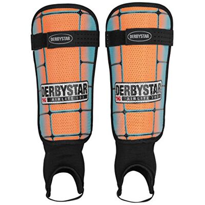 Derbystar Airlite SB3 Shin Guards, 3251020000, Orange/Türkis, XS Derbystar Airlite SB3 Shin Guards, 3251020000, Orange/Türkis, XS