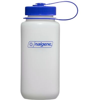 Nalgene Sports & Outdoor Good's Trinkflasche Hdpe-Flasche, Loop-top, 0.5l Water Bottle, White, ca. 0,5 litri Nalgene Sports & Outdoor Good's Trinkflasche Hdpe-Flasche, Loop-top, 0.5l Water Bottle, White, ca. 0,5 litri