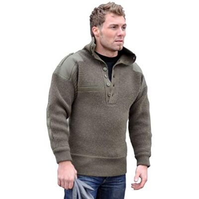 Mil-Tec Oesterr Alpine Sweater Wool Olive Mil-Tec Oesterr Alpine Sweater Wool Olive