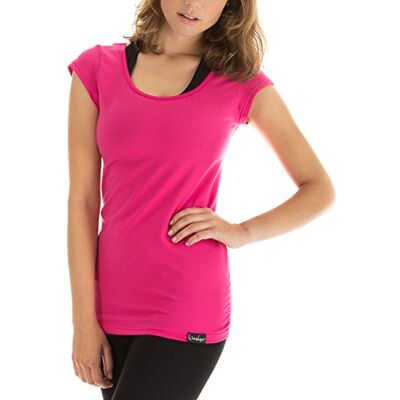 WINSHAPE Women's Short-Sleeved Shirt Fitness Leisure Yoga Pilates WINSHAPE Women's Short-Sleeved Shirt Fitness Leisure Yoga Pilates