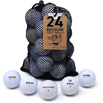 Second Chance Wilson 24 Quality Lake Golf Balls Grade A Second Chance Wilson 24 Quality Lake Golf Balls Grade A
