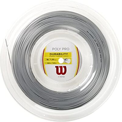 Wilson Poly Pro String Reel Silver, 1.3 Mm Wilson Poly Pro String Reel Silver, 1.3 Mm