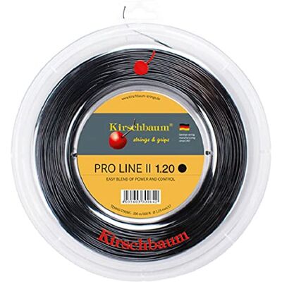 Kirschbaum Unisex's Pro Line II String Reel-Black, 1.2 mm Kirschbaum Unisex's Pro Line II String Reel-Black, 1.2 mm