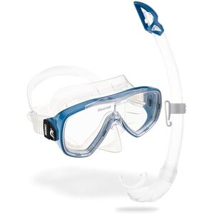 Cressi Onda Mare Set, Onda Mask and Mexico Snorkel, Transparent/Blue, One Size, Adult, Unisex. Cressi Onda Mare Set, Onda Mask and Mexico Snorkel, Transparent/Blue, One Size, Adult, Unisex.