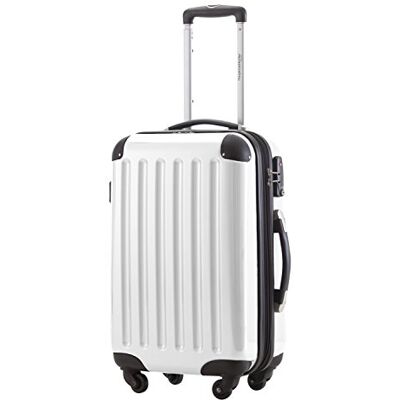 Hauptstadtkoffer Alex Carry on luggage On-Board Suitcase Bag Hardside Spinner Trolley 4 Wheel Expandable, 55cm, white Hauptstadtkoffer Alex Carry on luggage On-Board Suitcase Bag Hardside Spinner Trolley 4 Wheel Expandable, 55cm, white