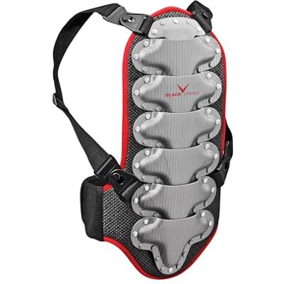Black Crevice Children's Back Protector Multi-Coloured Schwarz/Rot/Silber Size:128 (EU) Black Crevice Children's Back Protector Multi-Coloured Schwarz/Rot/Silber Size:128 (EU)