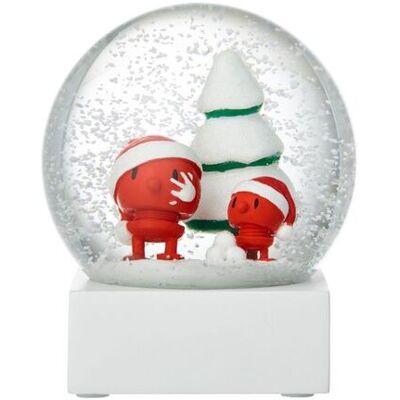 Hoptimist Snøkule Santa Hvit Hoptimist Snøkule Santa Hvit