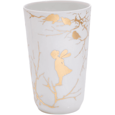 Wik & Walsøe Alv Gull Medium Vase 20 Cm Wik & Walsøe Alv Gull Medium Vase 20 Cm