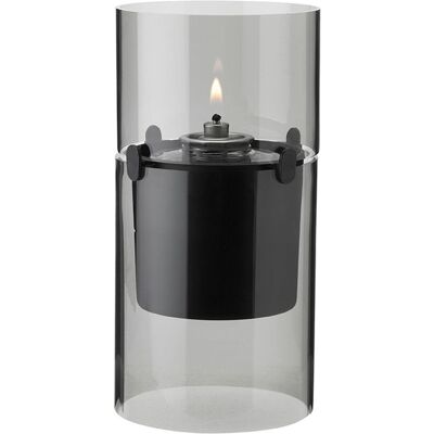 Stelton Lucie Hurricane Oljelykt Smoke H17,5 Cm Stelton Lucie Hurricane Oljelykt Smoke H17,5 Cm