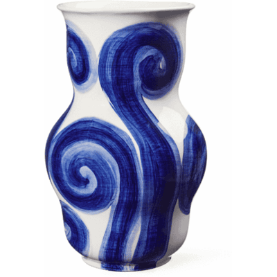 Kähler Design - Tulle Vase - Blå - 22,5cm - Vase Kähler Design - Tulle Vase - Blå - 22,5cm - Vase