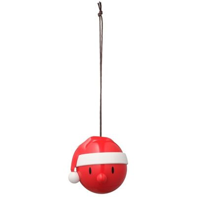 Hoptimist - Santa Ornament 9200-40-Red - Ø5 cm - 2-pack Hoptimist - Santa Ornament 9200-40-Red - Ø5 cm - 2-pack
