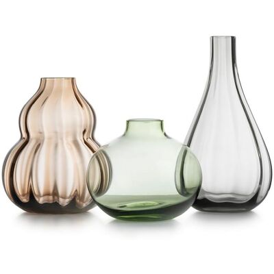 Hadeland Glassverk Blom Minivaser 3 Stk Hadeland Glassverk Blom Minivaser 3 Stk