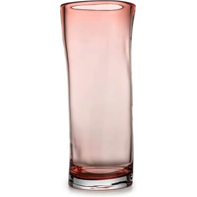 Hadeland Glassverk Sine Vase H29,5 Cm Morgenrød Hadeland Glassverk Sine Vase H29,5 Cm Morgenrød