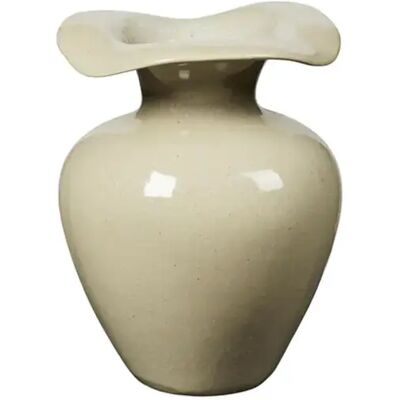 Broste Copenhagen Florentina Vase M, Beige Broste Copenhagen Florentina Vase M, Beige