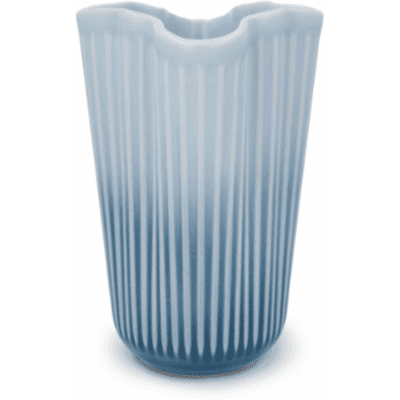Kähler Hammershøi Unfold Vase 20,5 Cm Blå Kähler Hammershøi Unfold Vase 20,5 Cm Blå