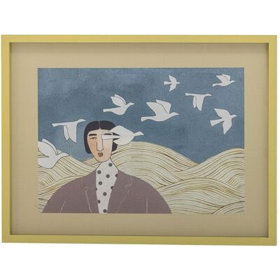 Bloomingville Flyvielle Bilde Multi Bloomingville Flyvielle Bilde Multi