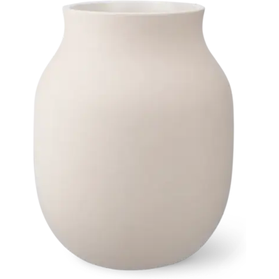 Kähler Studio Omaggio #1 Vase H20 Cm Sand Kähler Studio Omaggio #1 Vase H20 Cm Sand