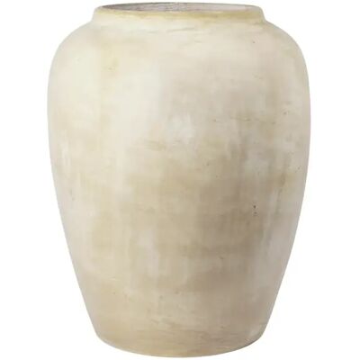 Broste Copenhagen Ray Vase Antique Beige H64 Cm Broste Copenhagen Ray Vase Antique Beige H64 Cm