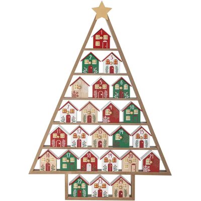 Bloomingville Calvin Julekalender Rød Bloomingville Calvin Julekalender Rød