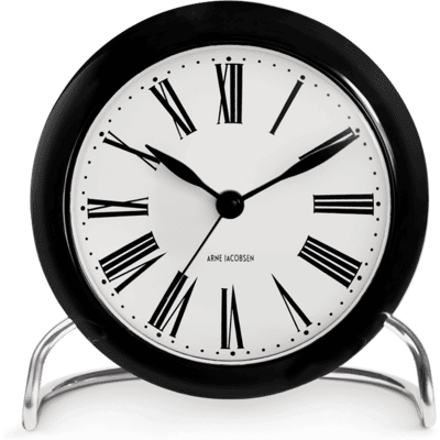Arne Jacobsen Roman Bordklokke Med Alarm Arne Jacobsen Roman Bordklokke Med Alarm