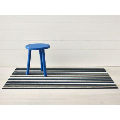 Chilewich Dørmatte Even Stripe Marine Chilewich Dørmatte Even Stripe Marine